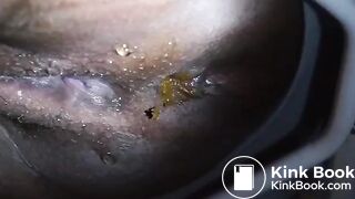 On His Face