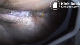 On His Face