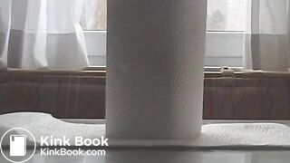 Girl Creates a Large Pile