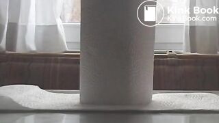 Girl Creates a Large Pile