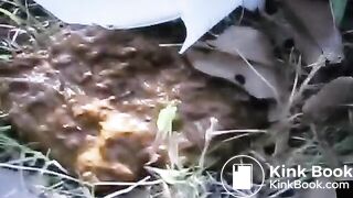 Outdoor poop diarrhea video 4