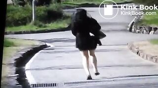 Outdoor poop diarrhea video 4