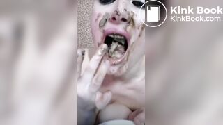 Sexy Shit face girl on cam