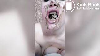 Sexy Shit face girl on cam