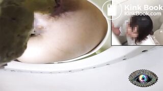 (Trailer) Girl Enema at Public toilet