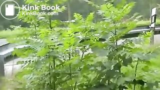 girl diarrhea outdoor 2