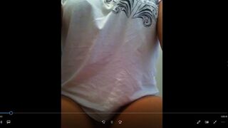 Sexy Girl Pooping on Toilet