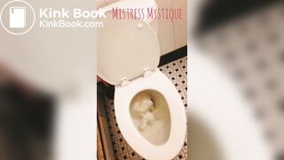 Caribbean cutie clogs the crapper!