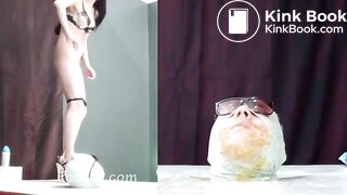 Guy eats 5 girl's shit part 2