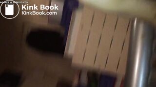 Masturbating with brown poop