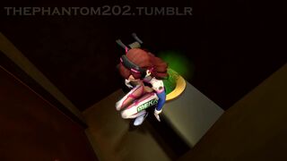 D.va Porta Potty animation.