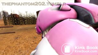D.va Porta Potty animation.