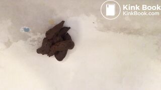 Woman Dumping from Above