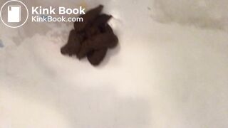 Woman Dumping from Above