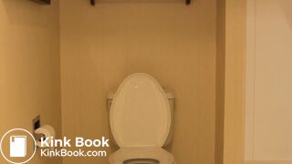 Girl pooping on the toilet - video 17
