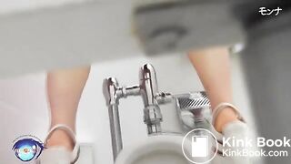 Jap girl pooping 2