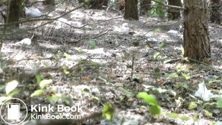 True female voyeur shit in the open