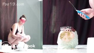 Massive shit eating.