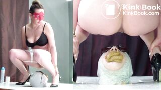 Massive shit eating.