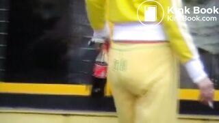 DGP - Jeany diapered in public with Sandra