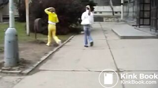 DGP - Jeany diapered in public with Sandra