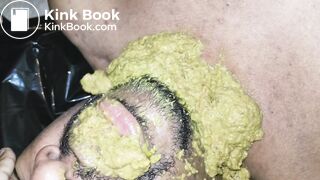 New scat chick makes him eat diarrhea