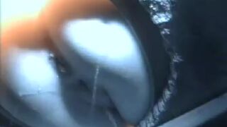 Outhouse poop (Voyeur)