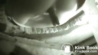 Outhouse poop (Voyeur)