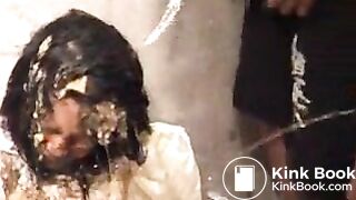 cute japanese girl scat to mouth