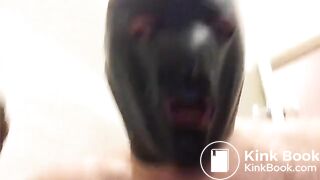 Pushing out dirty plug and enjoying tongue in ass - video 2