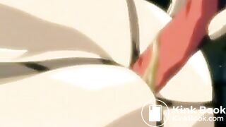 Hentai maid gets unsusal enema