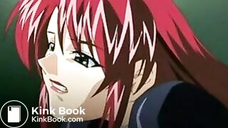 Hentai maid gets unsusal enema