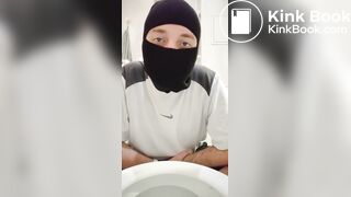 Verbal Masked Russian Master Taking a Shit For You