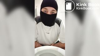 Verbal Masked Russian Master Taking a Shit For You