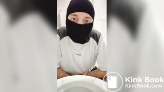 Verbal Masked Russian Master Taking a Shit For You
