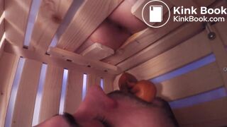 Shitting on a slave - video 2