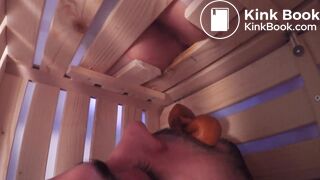 Shitting on a slave - video 2