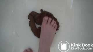 scat feet, I`d like to lick - video 2