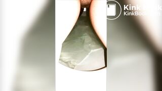 Between the legs 12" poop