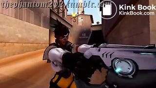 Tracer pooping toilet animation