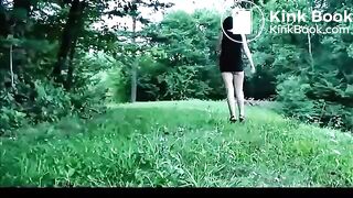 Petite with power Enema