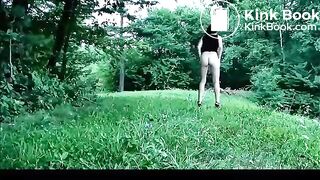 Petite with power Enema