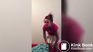 peyite girl desperate to poop in panties