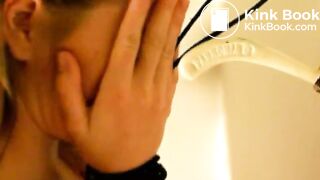 Very hot girl shits herself