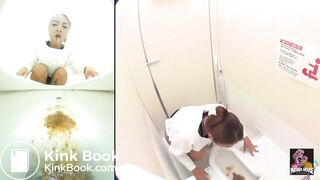 Japanese vomit in toilet - video 2