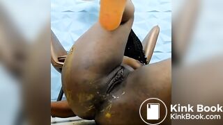 Ebony fucking dirty ass