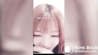 Chinese Girl Live Pooping