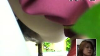 Girls high school student's defecation 6