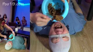 Yana,Christina and Amina feeds slave.