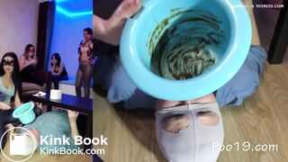 Yana,Christina and Amina feeds slave.